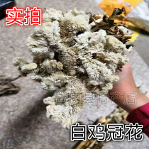 Wild grass white cockscomb flower eternal flower chicken male flower old red chicken bun flower whole dry 250g