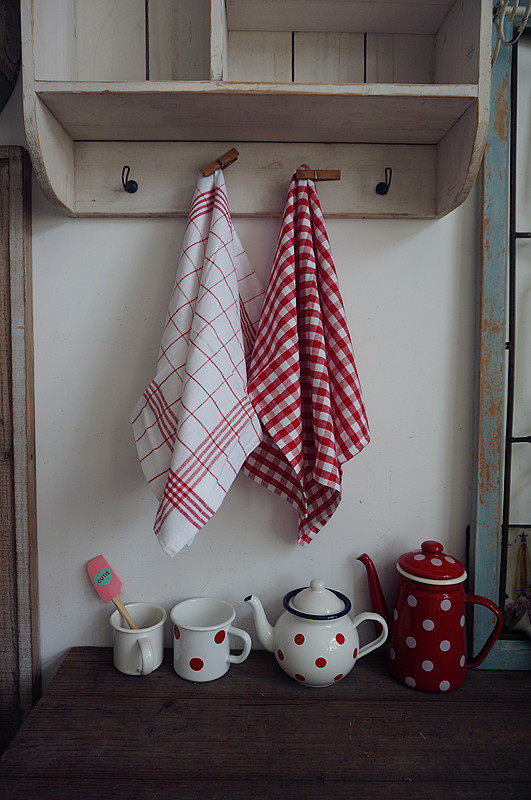 Foreign Trade Outlet Home Groceries Pure Cotton Linen Lattice Napkin Cover Cloth Baking Towels Cover Cloth Tea Towels