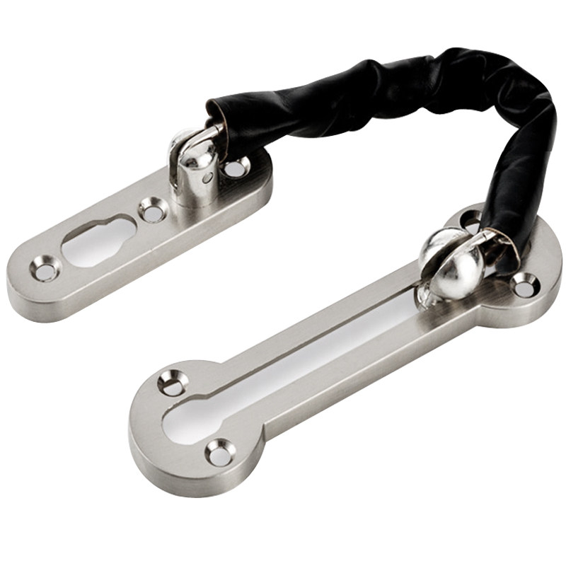 Yuhuaze anti-theft door chain thickened large door chain anti-lock chain door latch chain lock lock stainless steel