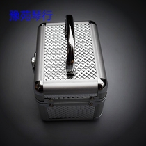  Factory direct supply refined whistle box aluminum alloy jewelry box parts storage small capacity box aluminum alloy box