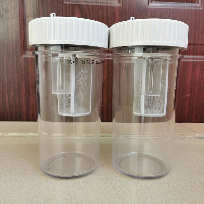 鱼跃7D瓶子电动洗胃机 过滤瓶 洗胃瓶 吸引瓶配件 1对两个