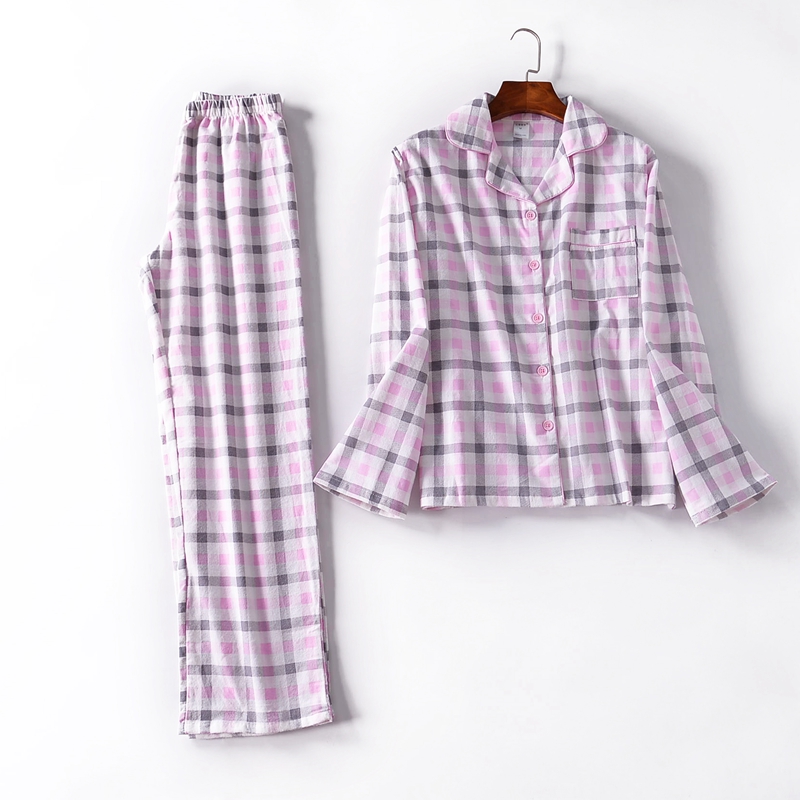 c 包邮 đồ ngủ nữ mùa thu đông cotton dài tay quần dễ thương lỏng hoạt hình phù hợp với dịch vụ nhà phù hợp thời trang trung niên u50