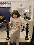 Little Jun Jun Shining Girl Low -Key Fashionable High -End Шампанское блески юбка женская весна и лето