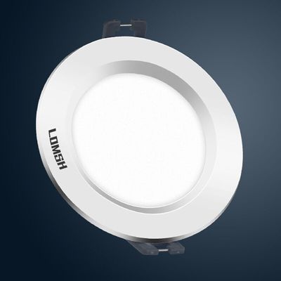 【锌合金】漆白5W白光嵌入式led筒灯