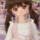 Совершенно новое платье spot VOLKS Dollfie Dream MDD с 4-точечным вырезом горловины, розовое mini 2