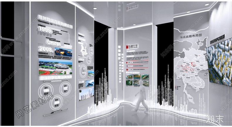 图片[12]-现代科技展览馆展厅SU模型企业数字化展馆体验店草图大师SU模型-cg男孩