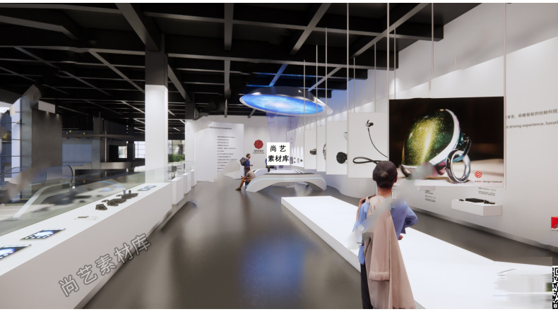 图片[21]-现代科技展览馆展厅SU模型企业数字化展馆体验店草图大师SU模型-cg男孩