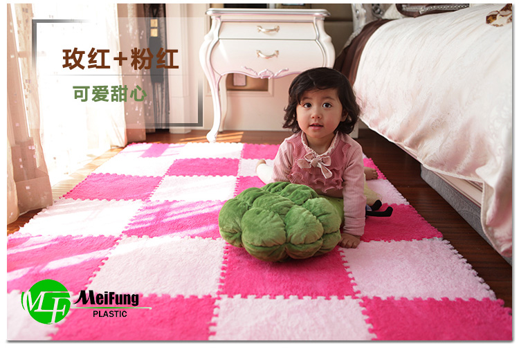 ins khâu màu đỏ ròng văn phòng nhà thảm phòng ngủ thảm vuông thảm thảm tatami đáng yêu - Thảm thảm nhà