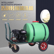  Gasoline car wash machine high pressure pump Diesel mobile water pump cleaning machine high-power door-to-door car wash equipment Pipeline dredging