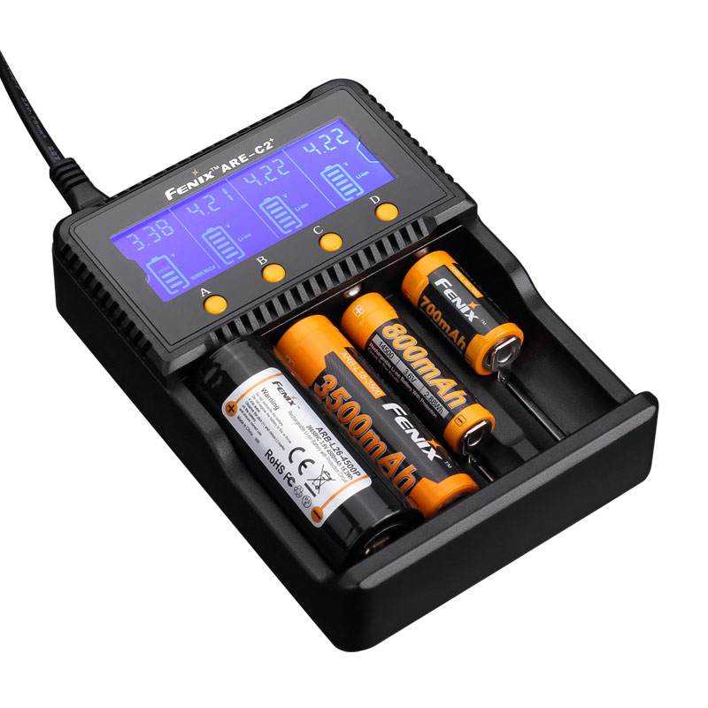fenix Phoenix ARE-A4 smart four tank quick charger rechargeable lithium battery nickel-hydrogen battery multiple