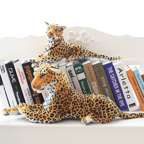 Модель животного, плюшевая игрушка, детская тряпичная кукла, леопард, подарок на день рождения