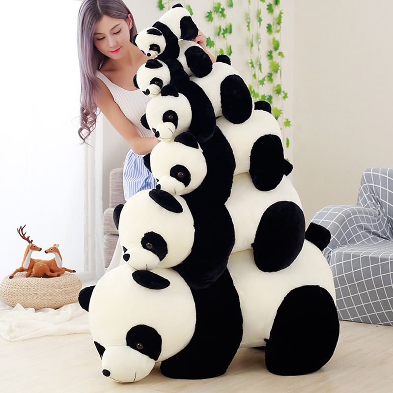 Panda Paparazzi Plush Plush Toy Doll Children's National Treasure Hug Cub Doll Holding Ram to Give Girl Gifts