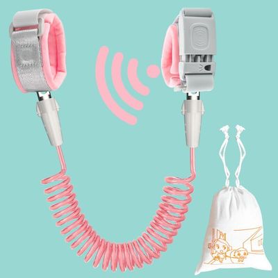 【送收纳袋】新款感应锁防走失牵引绳