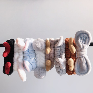 网红可爱敷面膜洗脸束发带