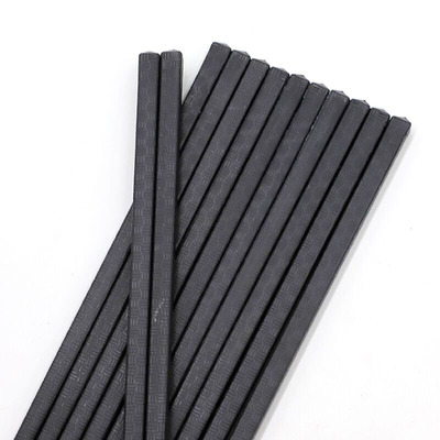 家用竹编纹合金筷子10双