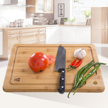 竹易家切菜板家用加厚剁骨天然竹