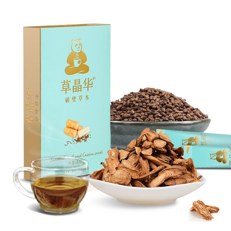 草晶华牛蒡决明子男女养生便携独立小包装破壁茶