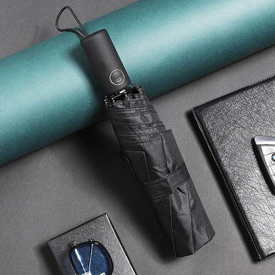 夏季新款全自动黑胶防晒防紫外线遮阳晴雨两用折叠雨伞反向驾车伞