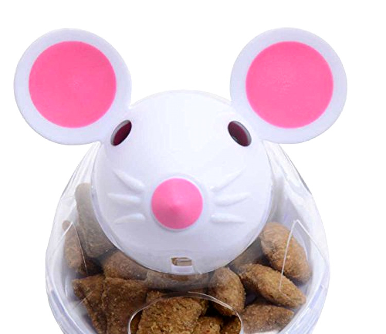 Mèo đồ chơi loại chuột mất tích đồ chơi tumbler đồ chơi thiết bị bị rò rỉ cắn câu đố bóng mèo con chó đồ chơi đồ chơi cho chó cắn