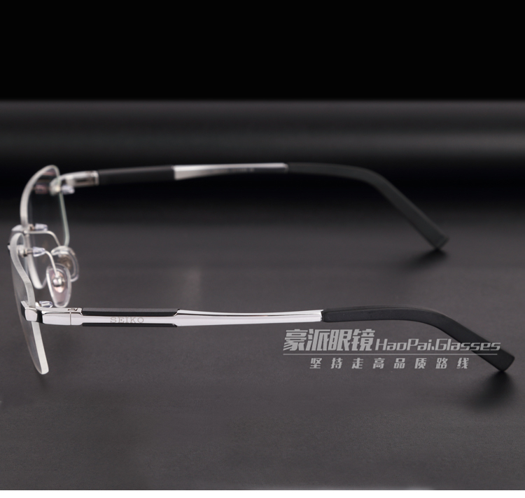 Kính Seiko khung nam kinh doanh kính không khung kính titan khung kính mắt khung lớn mặt rộng siêu nhẹ khung quang kính bảo vệ mắt