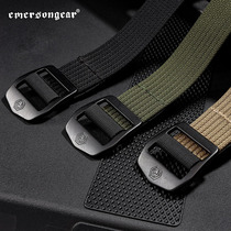 Love Merson New Pint Rock Python Tactical Commute Leisure Belt Alloy Buckle Nylon Belt Military Fans For Training Special Service Belts