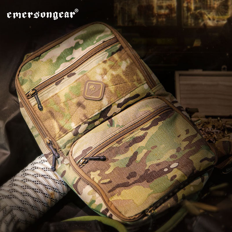 Emersongear outdoor shoulder backpack tactical backpack D3 dual - purpose multi - purpose military fan multi - color pack