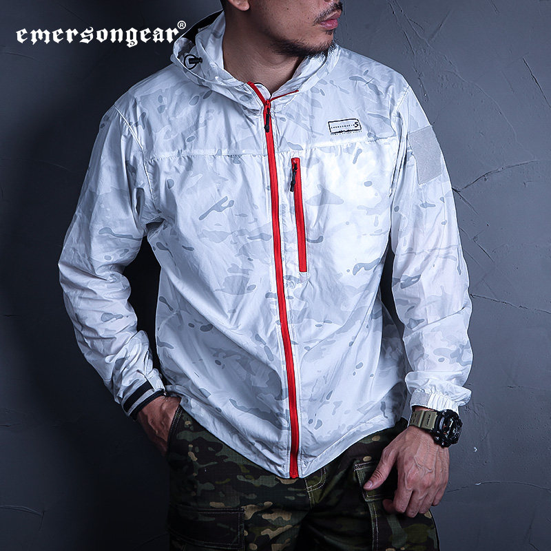 Love Merson EmersongearS Summer Skin Coat Men And Women Snowy MC Lian Hat Jacket Sunscreen Cloister