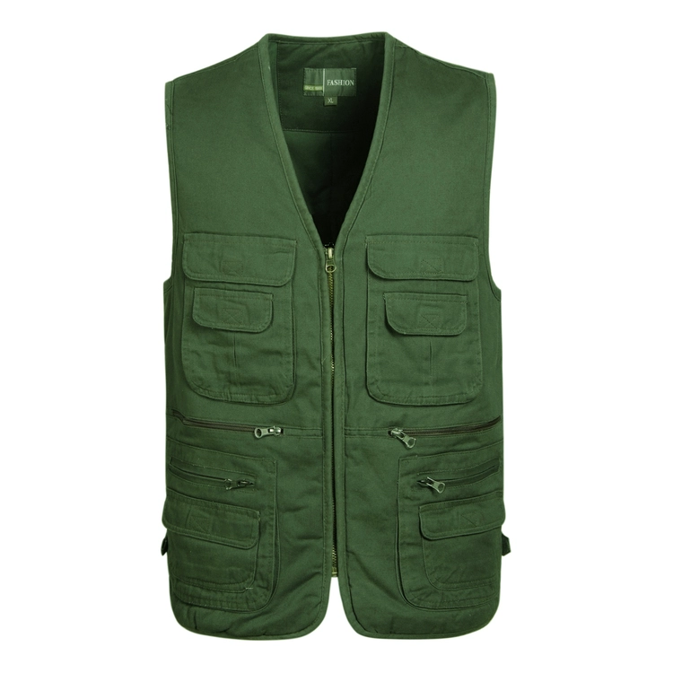 Vest trung niên nam mùa thu và mùa đông mới bố tải dày cỡ lớn xuống cotton nam vest vest trung niên