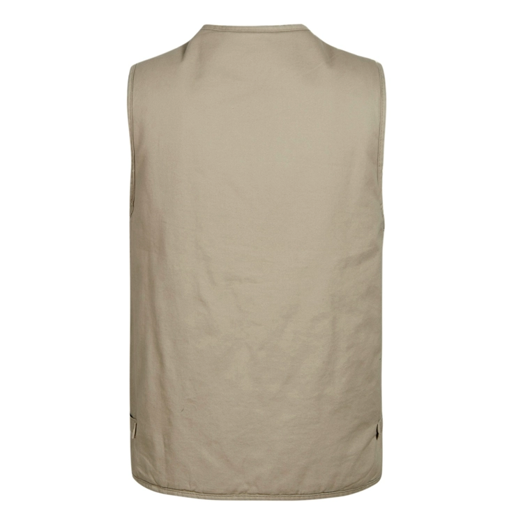 Vest trung niên nam mùa thu và mùa đông mới bố tải dày cỡ lớn xuống cotton nam vest vest trung niên