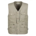 Người đàn ông trung niên vest mùa xuân và mùa thu người mẫu tăng vest bông vest vai ngoài trời câu cá giải trí nhiều túi vest cha áo khoác mùa đông nam Áo vest cotton