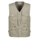Người đàn ông trung niên vest mùa xuân và mùa thu người mẫu tăng vest bông vest vai ngoài trời câu cá giải trí nhiều túi vest cha áo khoác mùa đông nam