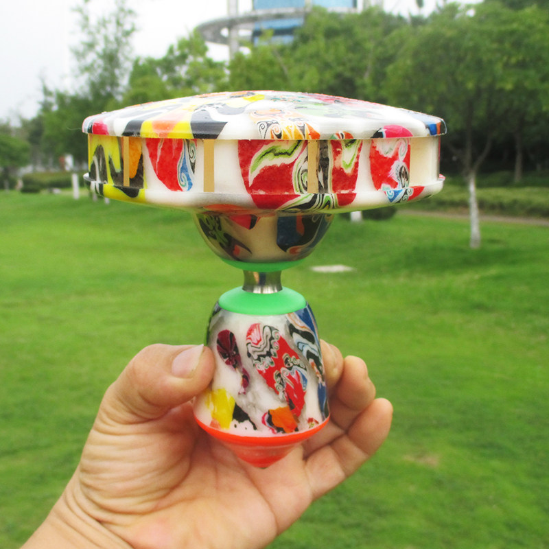 Five Fu Empty Bamboo Face Spectrum Green Flower Porcelain Golden Phoenix Dance 7 Shaft Single Head Alloy Air Bag Shock Absorbing Beginner empty bamboo special sale Rip Bell