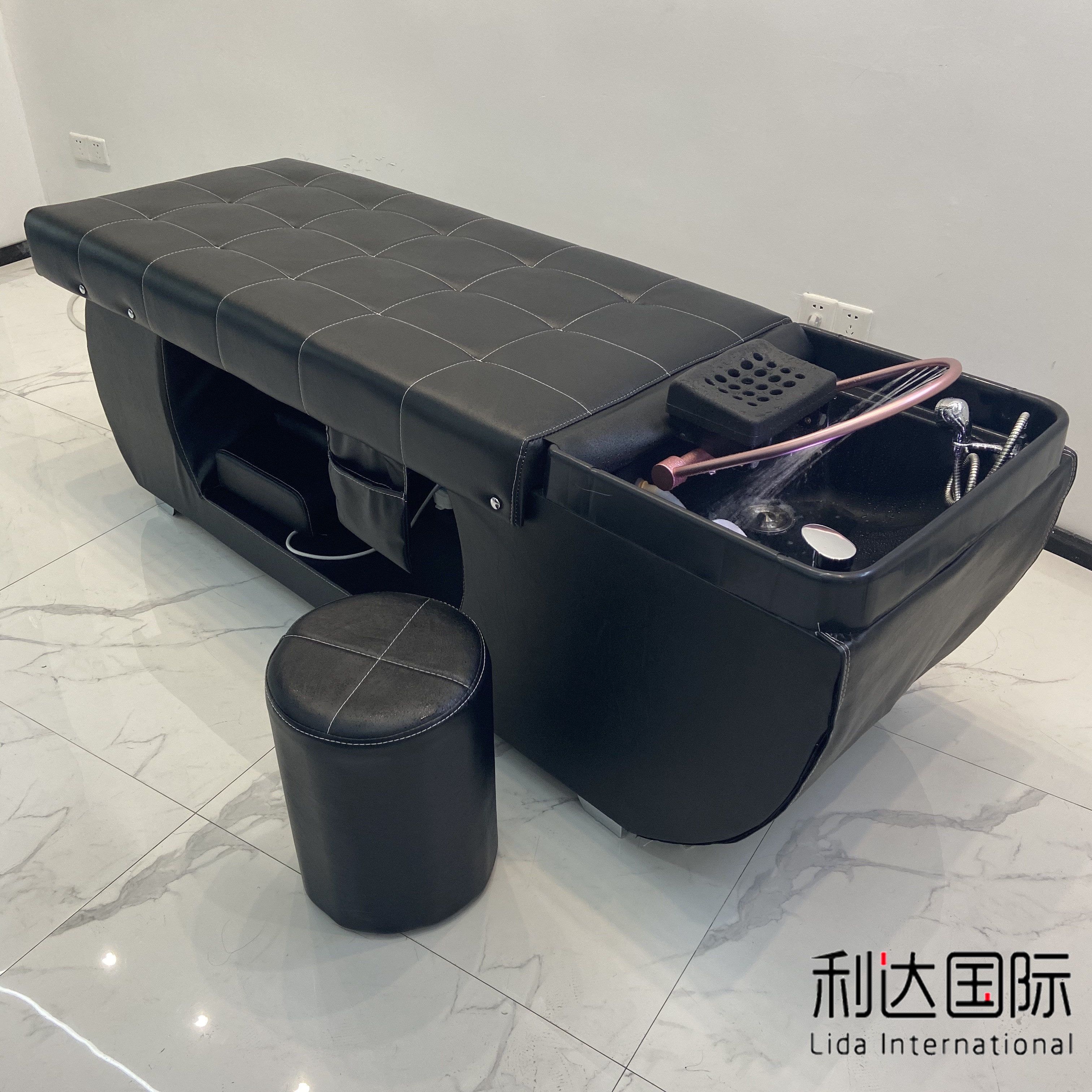 Full-lying Thai-style shampoo bed factory direct sale barber shop special fumigation multi-functional head therapy hair salon flushing bed