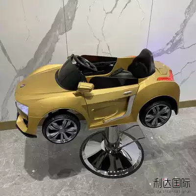 Net celebrity hair salon hair salon Children's special hair salon chair hair cutting chair Cartoon car cute seat