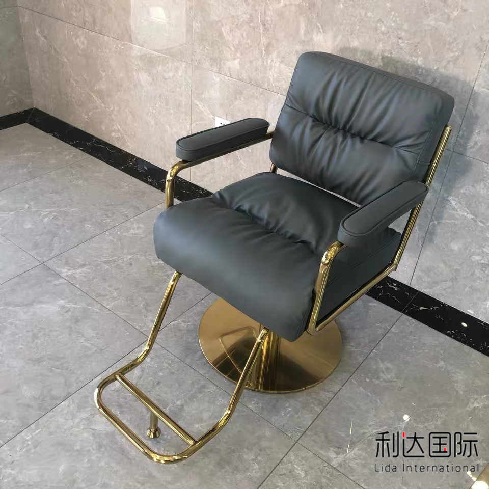 New net red stainless steel hairdresser chair hair hall dedicated jitsun same style stainless stainless steel hot chair cut