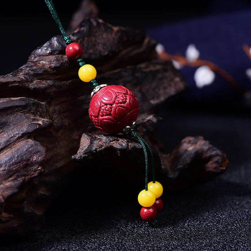 Home Sand Transfer Pearl Car Key Buckle Pendant Mobile Phone Bag Bag Hanging Accessories For Men And Women's Matching Accessories Po Safety Pendant Trinket Accessories