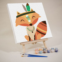 Childrens painting diy digital oil painting Coloring coloring painting Oil painting Filling digital painting Hand-painted painting Hand-painted painting