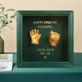 Хваталка для новорожденных для младенца, трехмерная модель рук, детские отпечатки рук и ног, памятная чернильная подушечка, фоторамка, в 3d формате