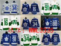 Toronto Maple Leafs Marner Matthews Tavares Jersey Maple Leaf Ice Hockey Suit