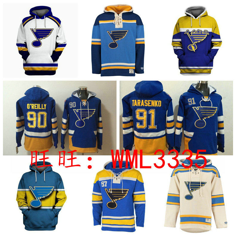 St Louis Blues Custom Blues Sweatshirt Tarasenko Gretzky Hull Hoodies