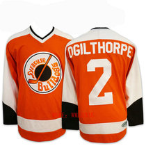 Snow City Bulldog Ice Hockey Wear Syracuse Bulldogs 2 #Ogilthorpe 9 Mccracken