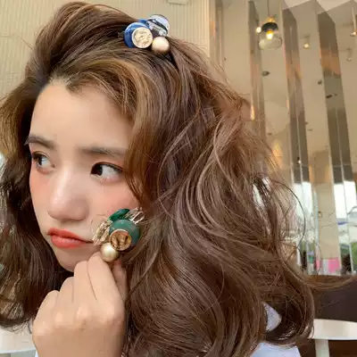 Clip headdress hairclip female summer temperament bangs clip small grab clip clip clip girl Korean hairpin edge clip hair accessory