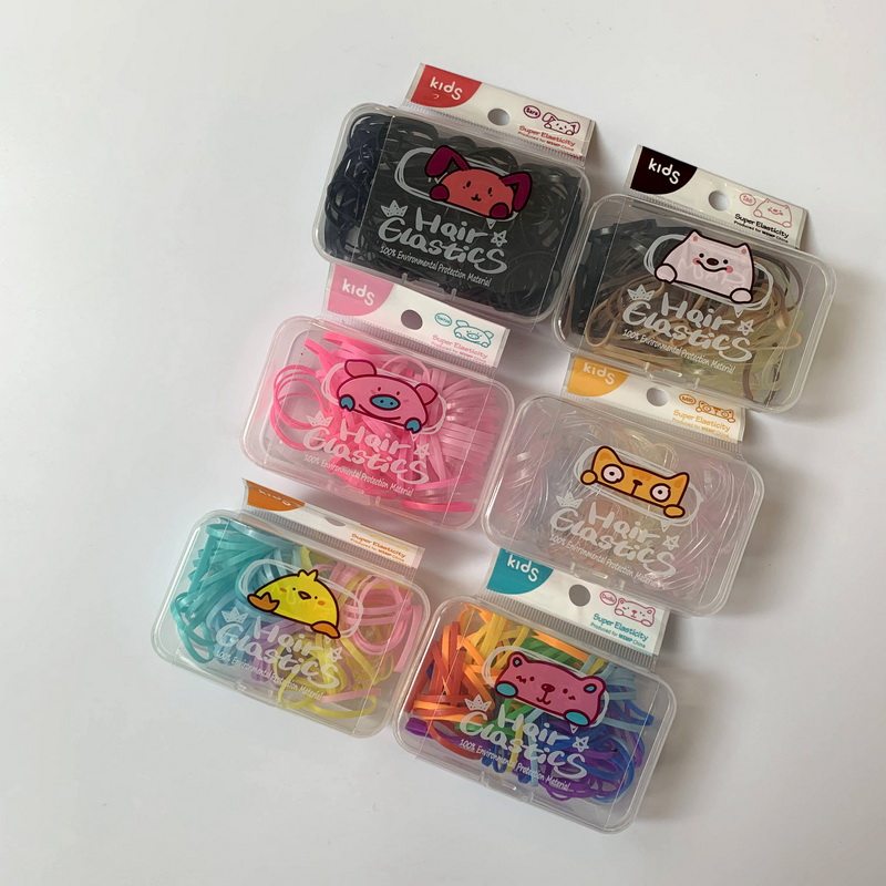 Hair Rope Girl Hair Hair Hair Ring Small Fresh Candy Headlines Hairdress Handling Korean Girl Net Red Hair Rope