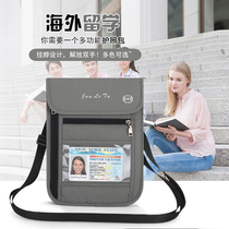 Traveling abroad Passport Bag Multi-function ID Kit Waterproof Transparent Passport Holder