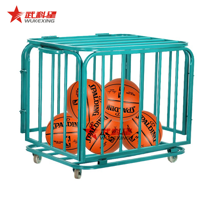 Wuke Star Stainless Steel Storage Frame Ball Basket Frame Cart for Basketball, Football, Volleyball, Movable and Foldable Ball Cart Wuke Star Stainless Steel Storage Frame Ball Basket Frame Cart for Basketball, Football, Volleyball, Movable and Foldable Ball Cart