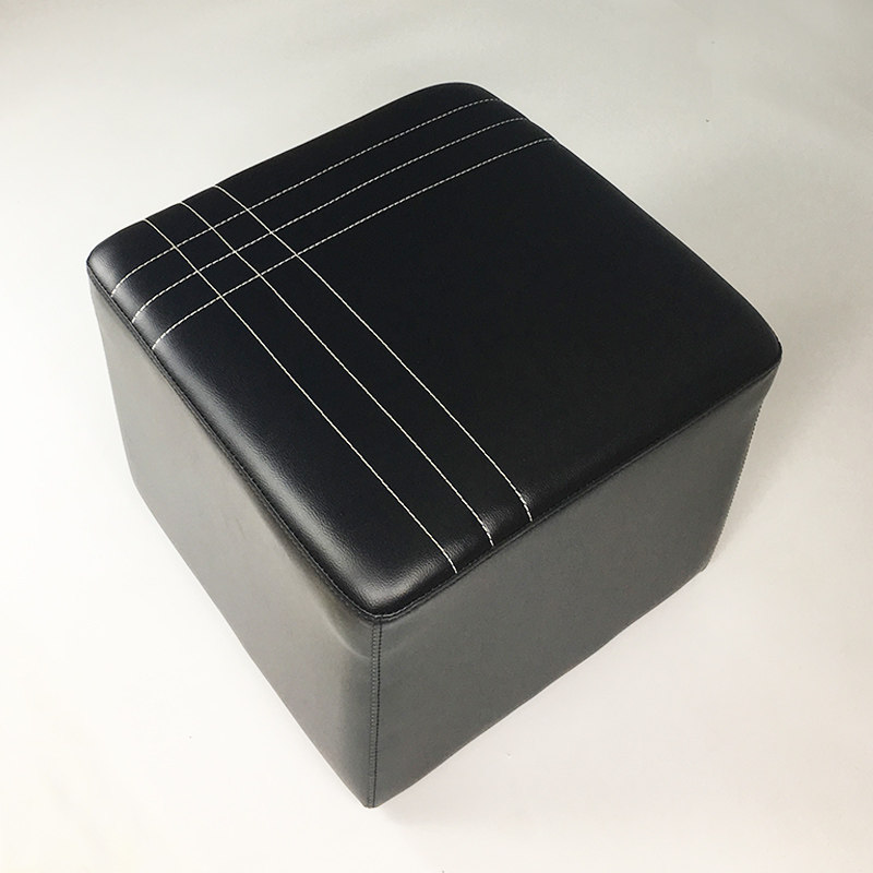 Changing shoes stool sofa stool foot pedal home fashion light luxury door sitting pier wearing shoes leather stool low stool square stool leather stool