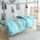 Học sinh quilt duy nhất mảnh 1.5x2 mét bông chăn đơn bông twill ký túc xá đầy đủ phim hoạt hình chăn 160x210 - Quilt Covers 	vỏ chăn phao