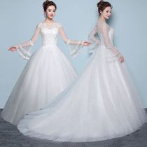 Wedding Dress Gown 2022 New Trailing Temperament Wedding Dress Minimalist Slim Fit Slim Fit Chinese Wind