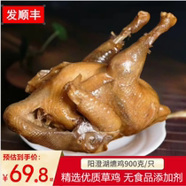 (SF Cold Chain) Yangcheng Lake Chicken 900g Only Suzhou specialty braised braised chicken roasted chicken cooked food ready to open the bag