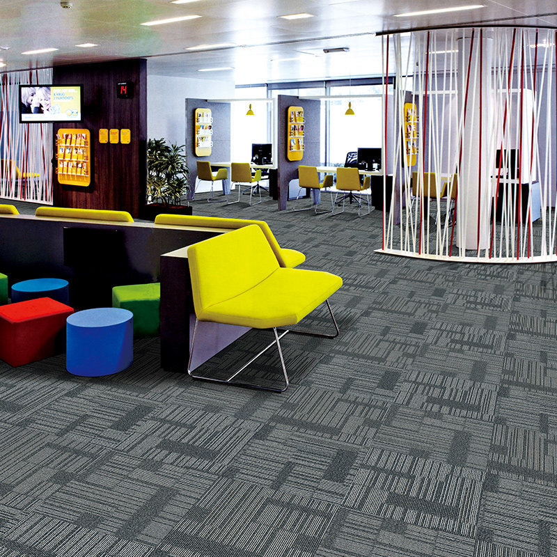 Office Carpet Splicing Carpet Decoration Corporation Office Meeting Room Room Living Room Room Cube Carpeted